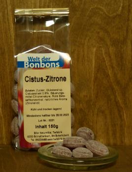 Bonbon Cistus-Zitrone (150g)