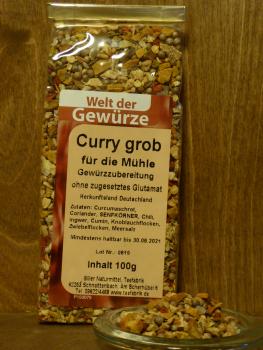 Curry für die Mühle