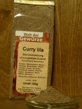Curry lila (100g)