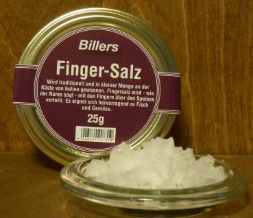 Fingersalz, 25g Glas