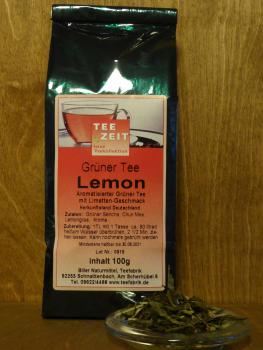 Grüner Tee Lemon