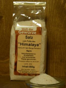 Salz vom Fuße des "Himalaya", fein