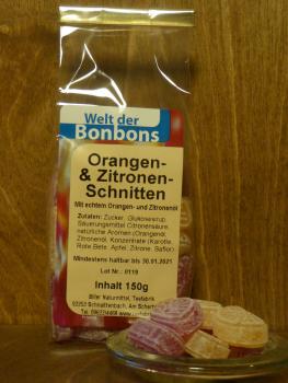 Bonbon Orangen & Zitronenschnitten