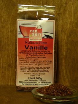 Rotbusch Vanille