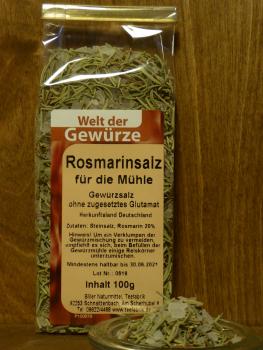 Rosmarinsalz grob