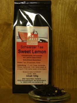 Aromatisierter Schwarztee Sweet Lemon