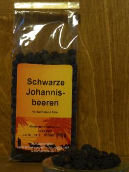 Johannisbeeren schwarz