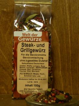 Steak- und Grillgewürz für die Mühle