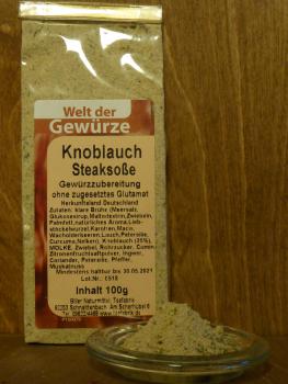 Knoblauch Steaksoße