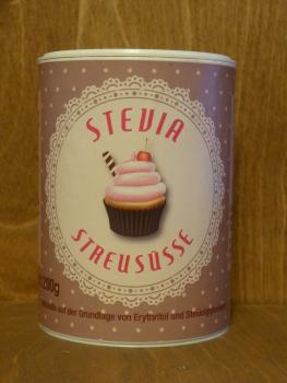 Stevia Streusüße 200g  Dose