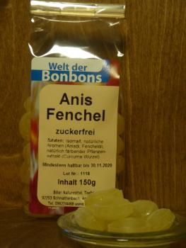 Bonbon Anis-Fenchel - zuckerfrei -