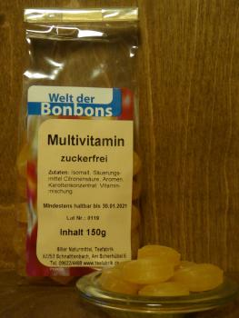 Bonbon Multivitamin - zuckerfrei -