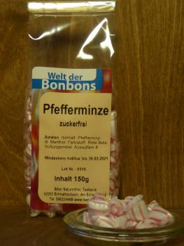 Bonbon Pfefferminze - zuckerfrei -