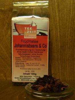 Naturbelassener Früchtetee Johannisbeere & Co.