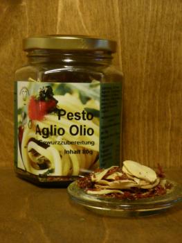 Pesto Aglio Olio, 80g Glas