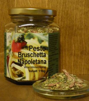 Pesto Bruschetta Napoletana, 110g Glas