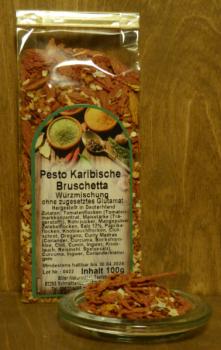 Pesto Karibische Bruschetta
