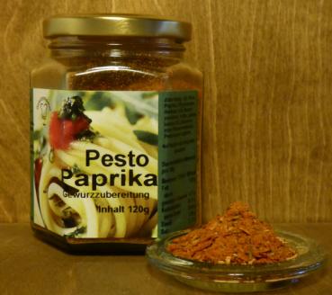 Pesto Paprika, 120g Glas