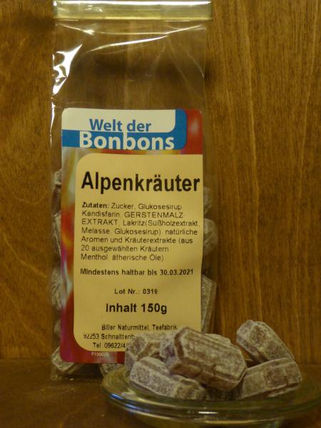 Bonbon Alpenkräuter