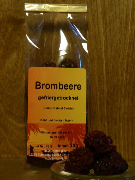 Brombeeren gefriergetrocknet