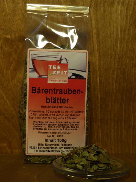 Bärentraubenblätter c.