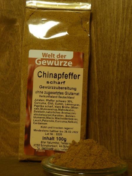 Chinapfeffer scharf