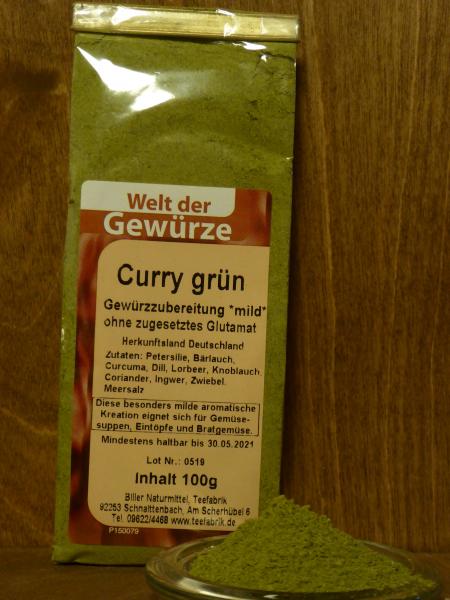 Curry grün