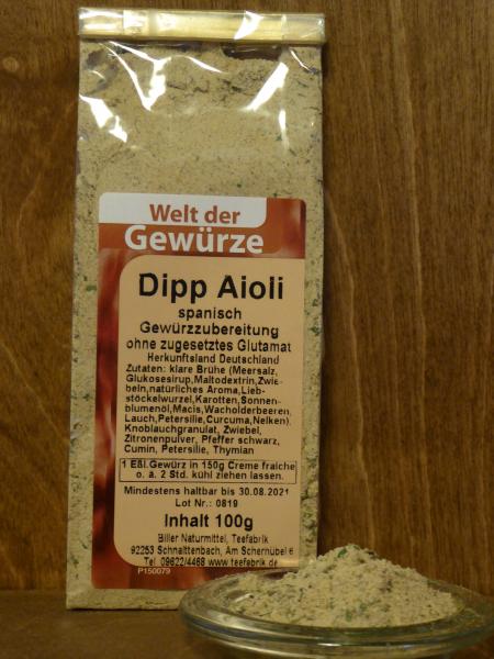 Dipp Aioli, spanisch