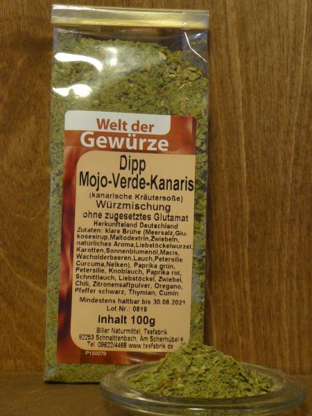 Dipp Mojo-Verde-Kanaris (100g)