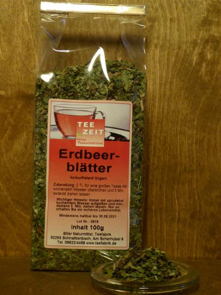 Erdbeerblätter c.