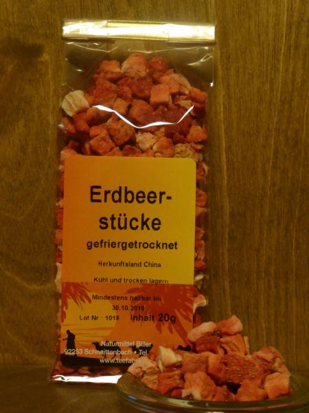 Erdbeeren gefriergetrocknet 20g