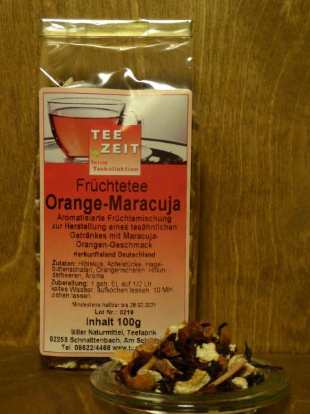 Früchtetee Orange-Maracuja
