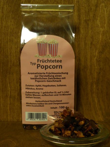Früchtetee Typ Popcorn (Kiloware)