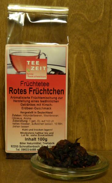Aromatisierter Früchtetee Rotes Früchtchen