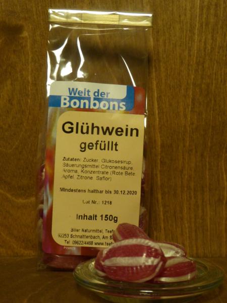 Bonbon Glühwein gefüllt