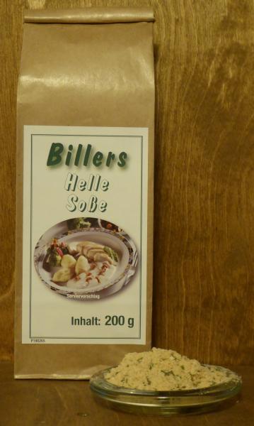 Billers Helle-Soße 200g Tüte