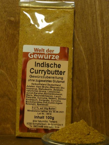 Indische Currybutter