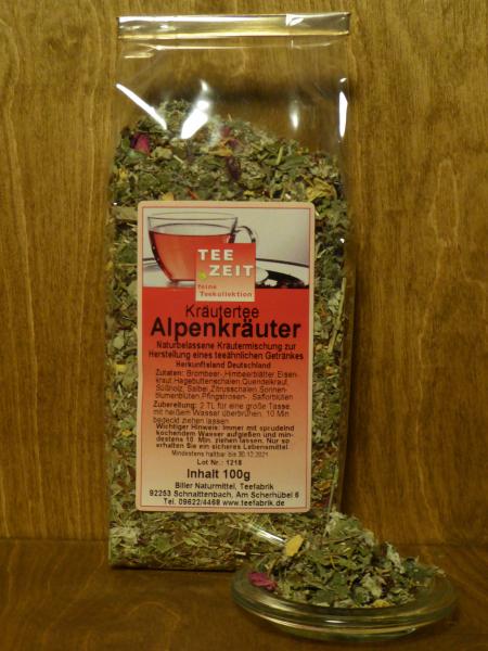 Kräutermischung Alpenkräuter