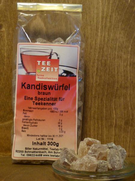 Kandiszucker Würfel braun