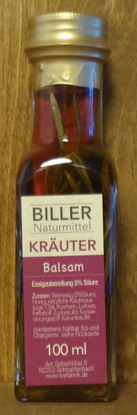Kräuter Balsam Essig Spezialität 100ml