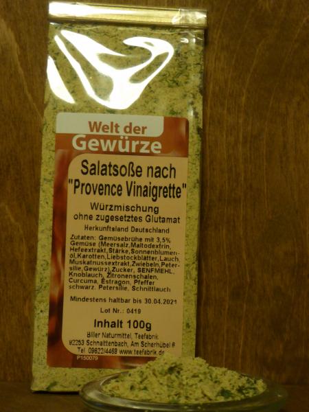 Salatsoße Provence Vinaigrette