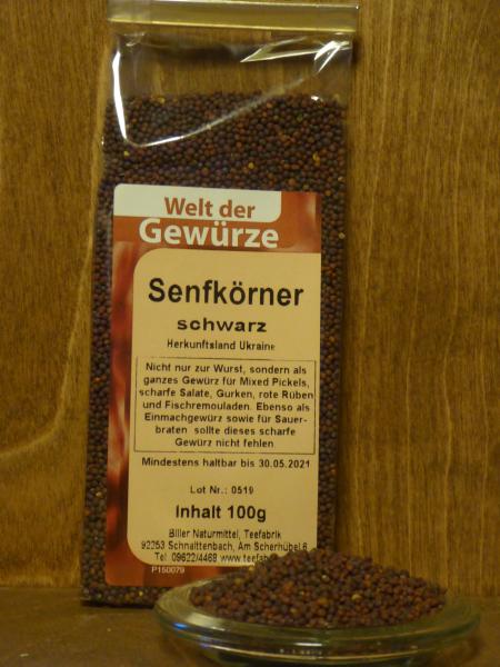 Senfkörner schwarz