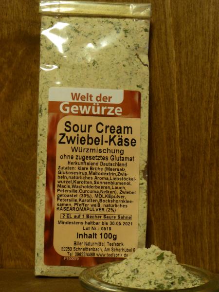 Sour Cream Zwiebel-Käse