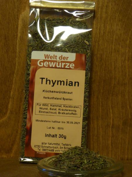 Thymian Thüring.  Gartenware