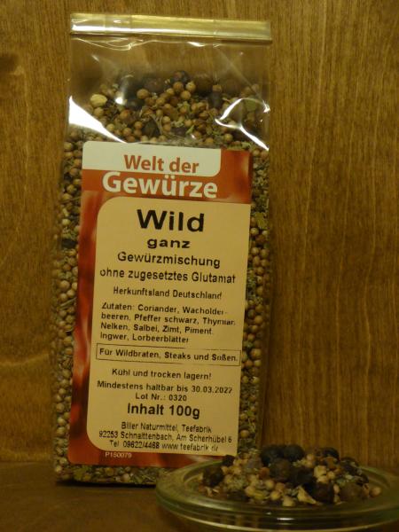 Wildgewürz ganz