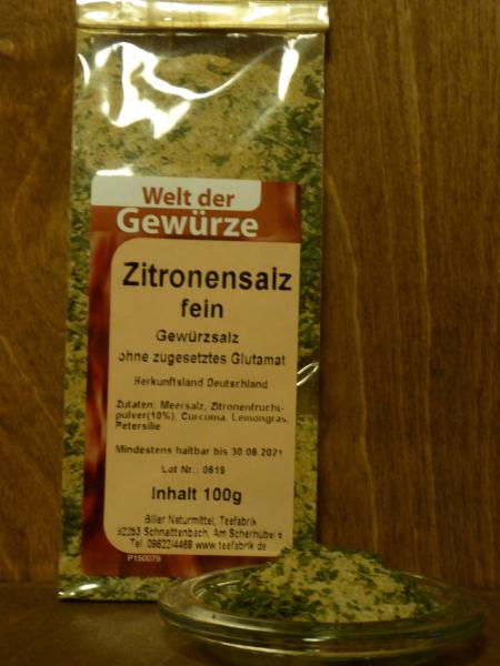 Zitronensalz fein