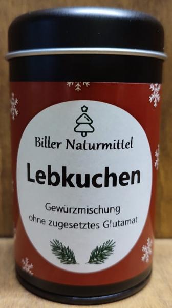 Lebkuchen, Dose schwarz, 50g