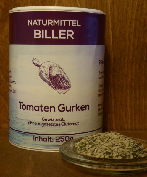 Tomaten Gurkensalz, 250g Streudose
